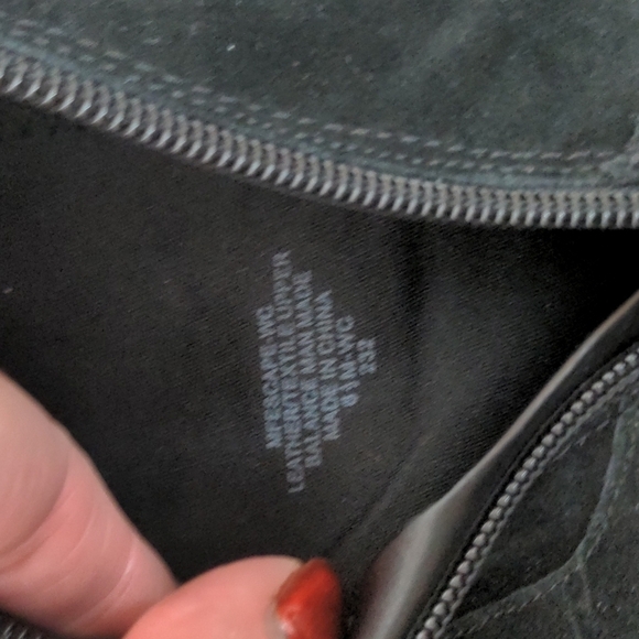 marc Fisher Over The Knee Black Suede Heel Boots 6.5 - Picture 8 of 12